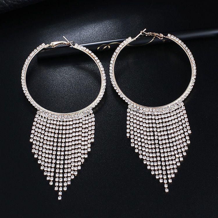 Boucles D'oreilles Pour Femmes Romantiques Anniversaire Dentelle Strass