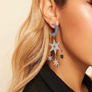 Boucles D'oreilles Pour Femmes Sweet Star Moon Holiday