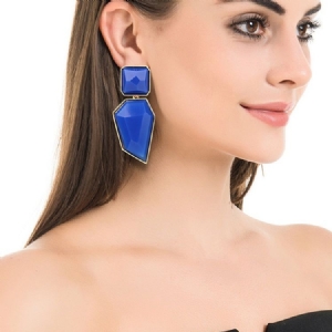 Boucles D'oreilles De Fête En Acrylique