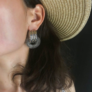 Boucles D'oreilles De Fête À Créoles Unies