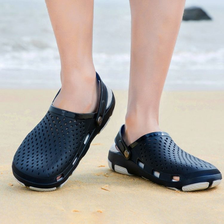 Sandales De Plage Creuses En Pvc Pour Hommes