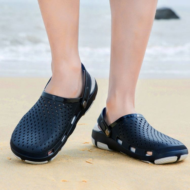 Sandales De Plage Creuses En Pvc Pour Hommes